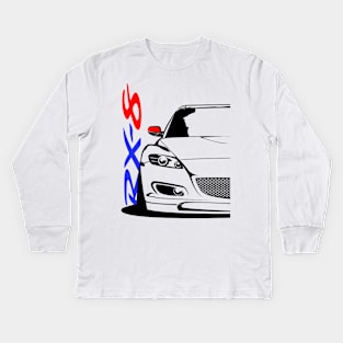 Mazda RX8 Kids Long Sleeve T-Shirt